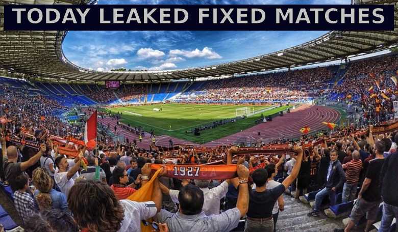 Today Leaked Fixed Matches - Fixed VIP Matches
